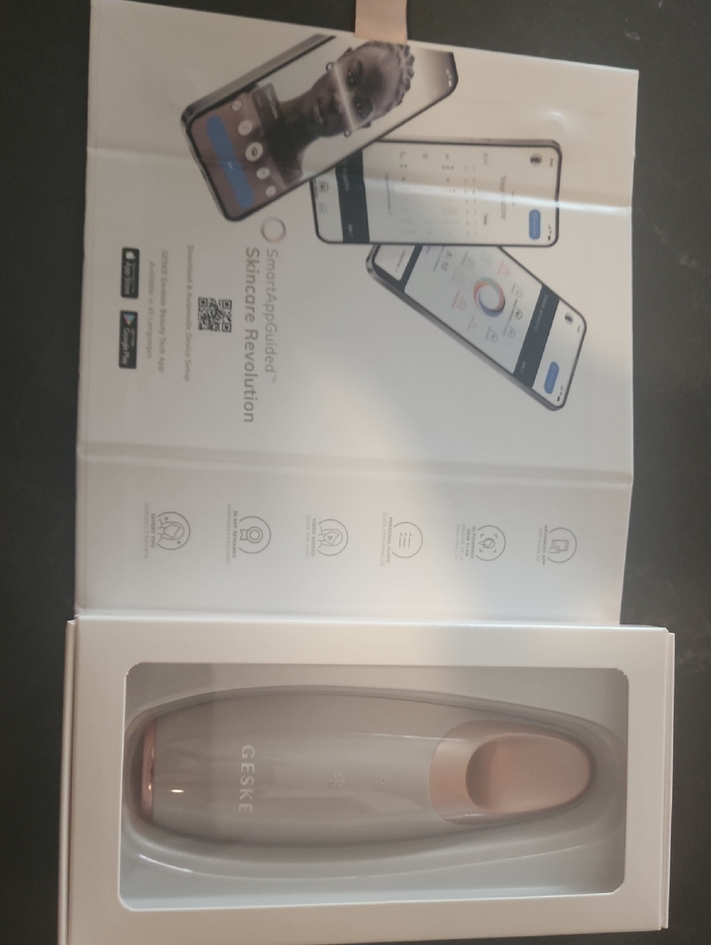 Rose Gold Facial Device - Smart Skincare Tool